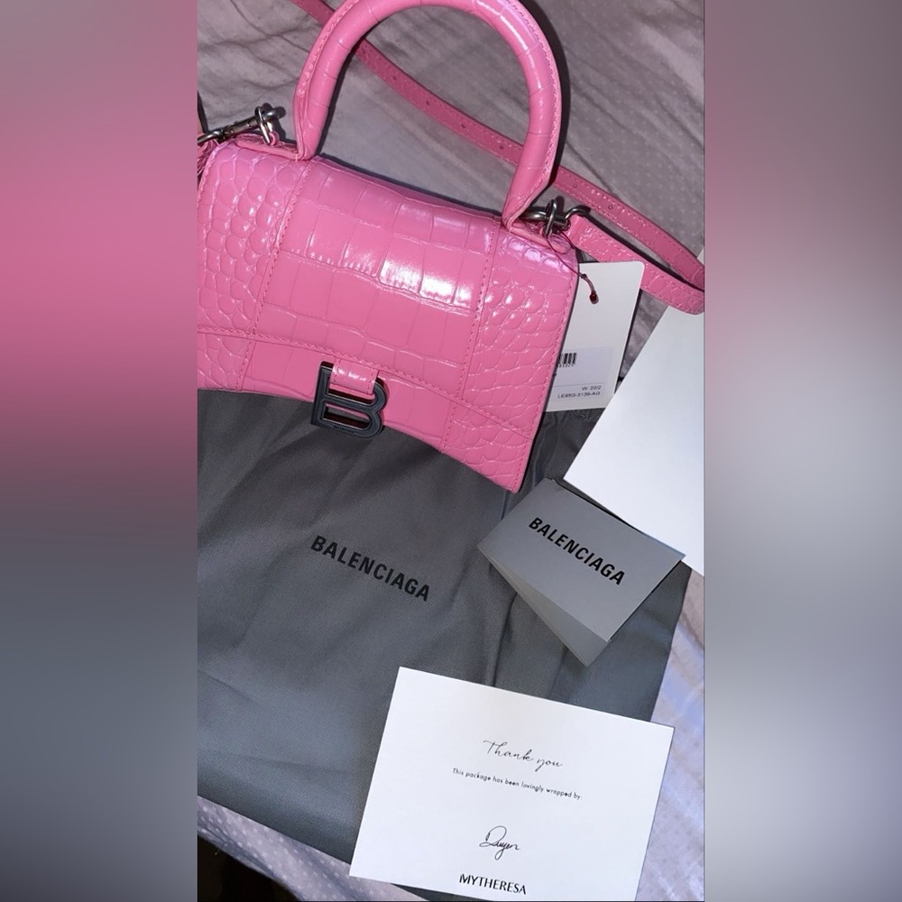 Fairly used balenciaga hourglass bag mini